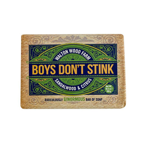 Boy's Don't Stink - Sandalwood & Citrus Soap Bar-Bar Soap-Balderson Village Cheese Store