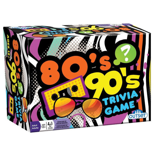 80's & 90's Trivia Game-For the Home-Balderson Village Cheese Store