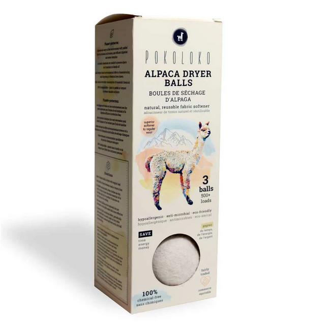 Alpaca Dryer Balls White