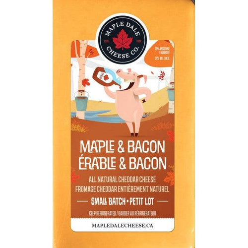 Maple Dale Maple & Bacon Cheddar-Cheddar Cheese-Balderson Village Cheese Store