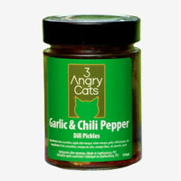 3 Angry Cats - Garlic & Chili Dill Pickles-Pickles-Balderson Village Cheese Store
