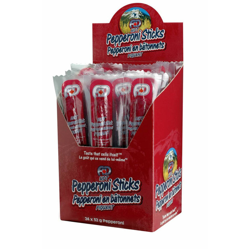 AD Hot Pepperoni Sticks-Balderson Village Cheese Store