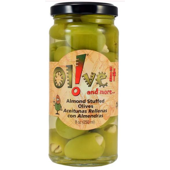 Almond Stuffed Olives-Olives-Balderson Village Cheese Store