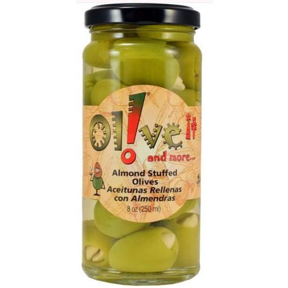 Almond Stuffed Olives-Olives-Balderson Village Cheese Store