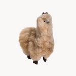 Alpaca Fur Standing Alpaca - 5.5"-Stuffed Animals-Balderson Village Cheese Store