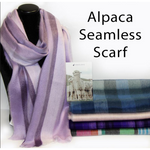 Alpaca Seamless Scarf - Orchid-Apparel & Accessories-Balderson Village Cheese Store