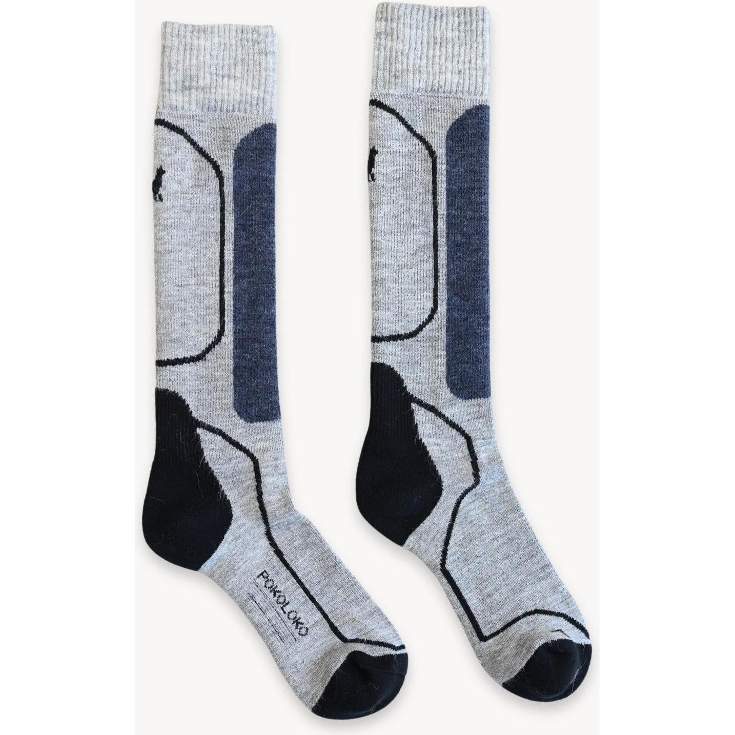 Alpaca Slolem Socks - Grey-Socks-Balderson Village Cheese Store