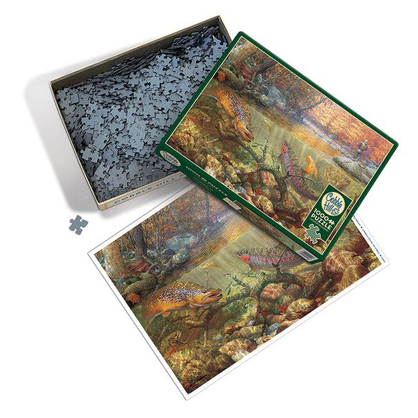 Autumn Dream Day Puzzle-Jigsaw Puzzles-Balderson Village Cheese Store