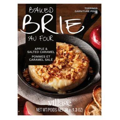 Baked Brie Apple Salted Caramel-Brie-Balderson Village Cheese Store