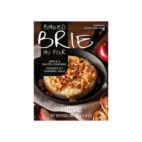 Baked Brie Apple Salted Caramel-Brie-Balderson Village Cheese Store