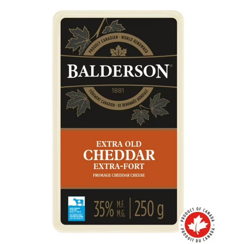 Balderson Extra Old White Cheddar Cheese-White Cheddar Cheese-Balderson Village Cheese Store
