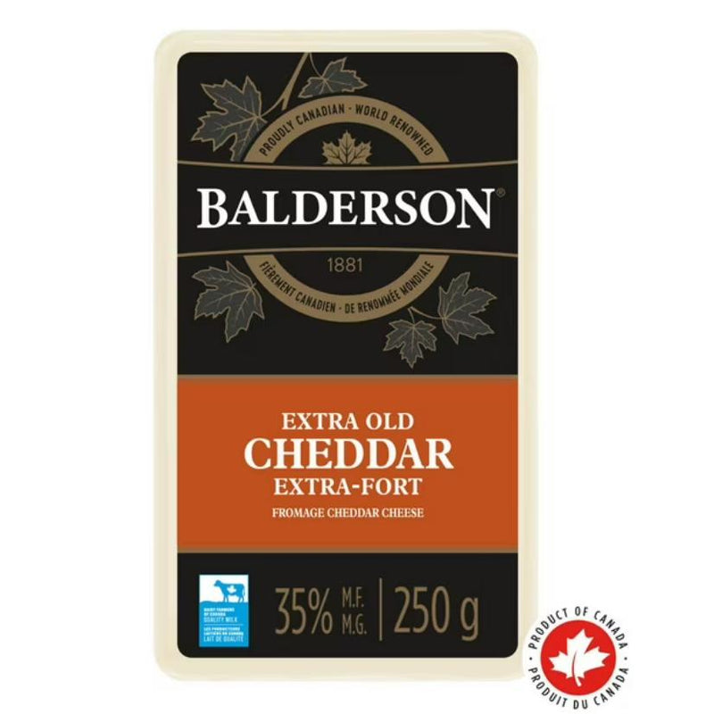 Balderson Extra Old White Cheddar Cheese-White Cheddar Cheese-Balderson Village Cheese Store
