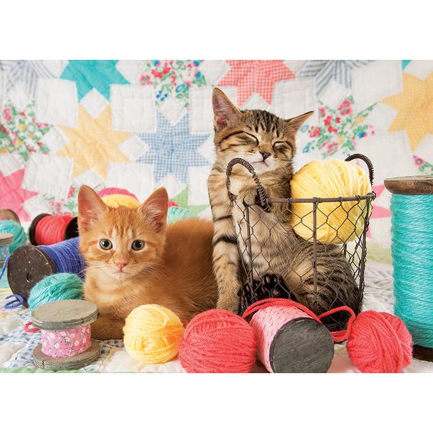 Balls of Fluff Puzzle-Jigsaw Puzzles-Balderson Village Cheese Store