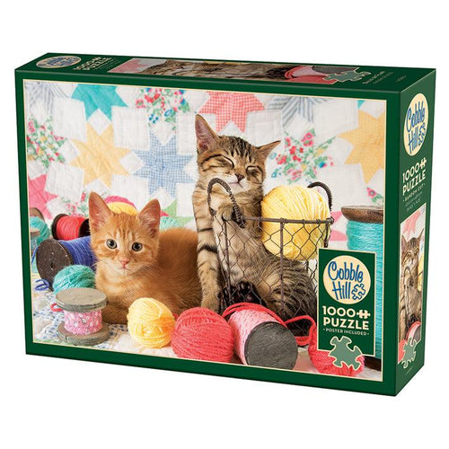 Balls of Fluff Puzzle-Jigsaw Puzzles-Balderson Village Cheese Store