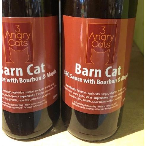 Barn Cat - Bourbon & Maple BBQ Sauce-BBQ Sauce-Balderson Village Cheese Store