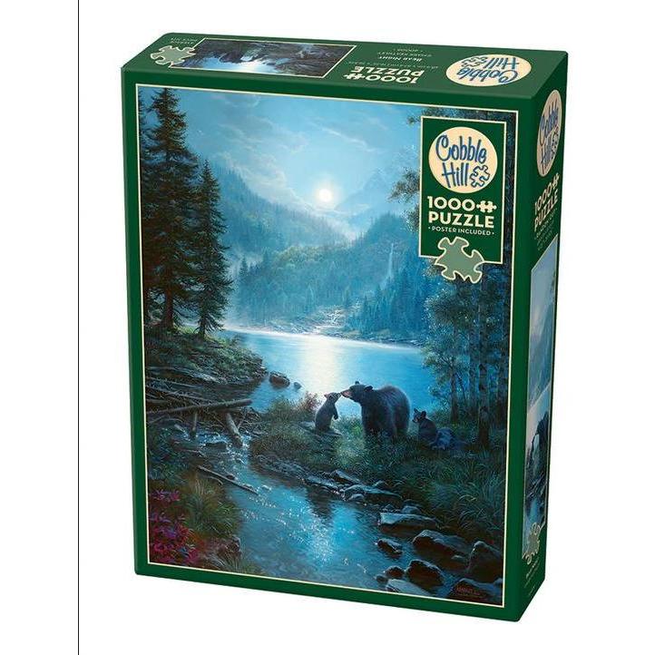 Bear Night Puzzle-Jigsaw Puzzles-Balderson Village Cheese Store