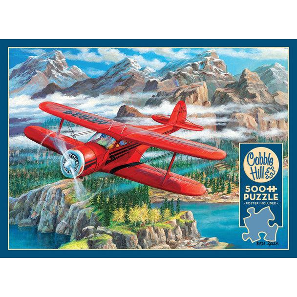 Beechcraft Staggering Puzzle-Jigsaw Puzzles-Balderson Village Cheese Store