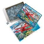 Beechcraft Staggering Puzzle-Jigsaw Puzzles-Balderson Village Cheese Store