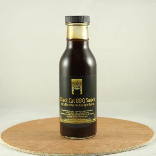 Black Cat - Black Garlic & Maple BBQ Sauce-BBQ Sauce-Balderson Village Cheese Store
