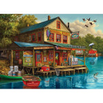 Bob's Bear & Bait Puzzle-Jigsaw Puzzles-Balderson Village Cheese Store