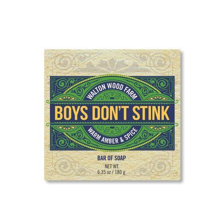 Boy's Don't Stink - 6Oz.-Bar Soap-Balderson Village Cheese Store