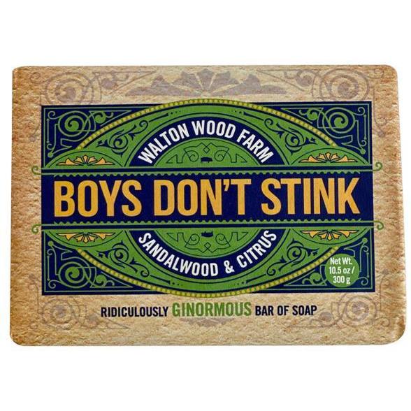 Boy's Don't Stink - Sandalwood & Citrus Soap Bar-Bar Soap-Balderson Village Cheese Store
