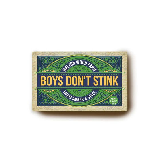 Boy's Don't Stink - Warm Amber & Spice-Bar Soap-Balderson Village Cheese Store