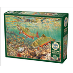 Brook Trout Puzzle-Jigsaw Puzzles-Balderson Village Cheese Store