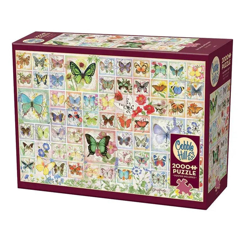 Butterflies & Blossoms Puzzle-Jigsaw Puzzles-Balderson Village Cheese Store