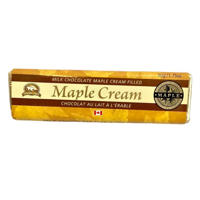 Canada True Milk Chocolate Maple Cream Filled Bar-Candy-Balderson Village Cheese Store