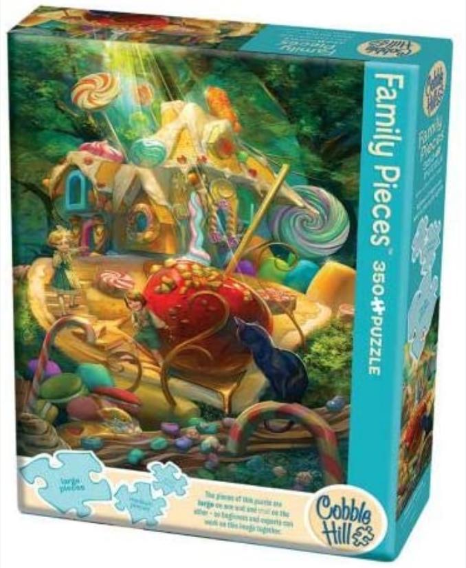 Candy Cottage Family Puzzle-Jigsaw Puzzles-Balderson Village Cheese Store