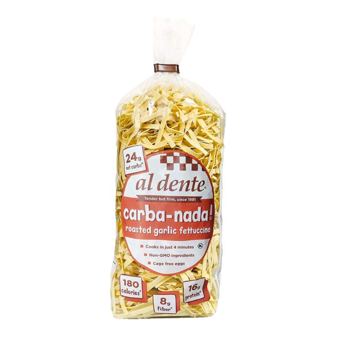 Carba-nada Roasted Garlic Fettuccine Pasta-Pasta-Balderson Village Cheese Store