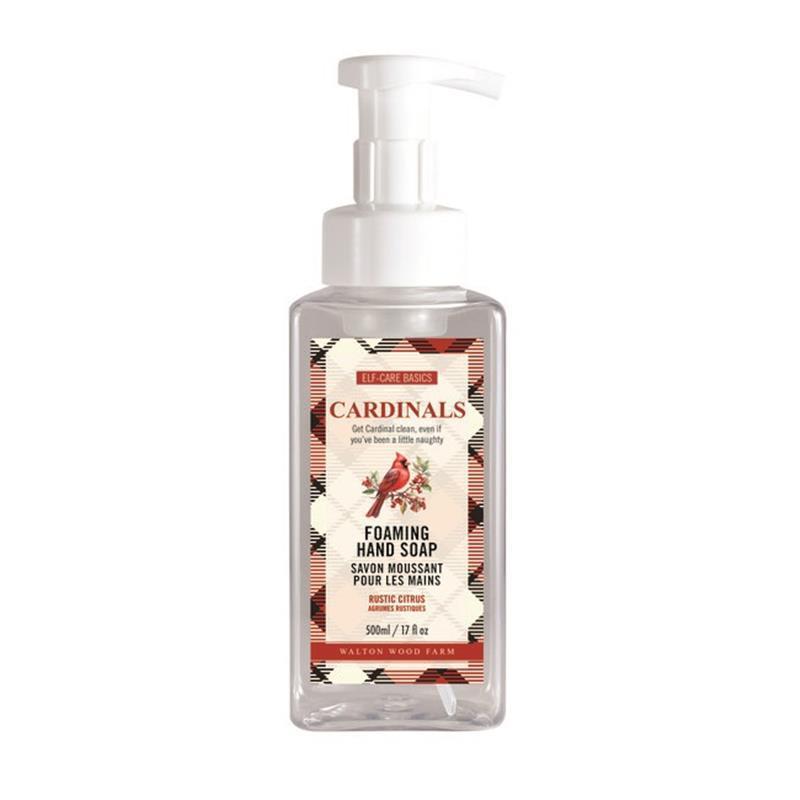 Cardinals Foaming Hand Soap - Rustic Citrus-Bar Soap-Balderson Village Cheese Store