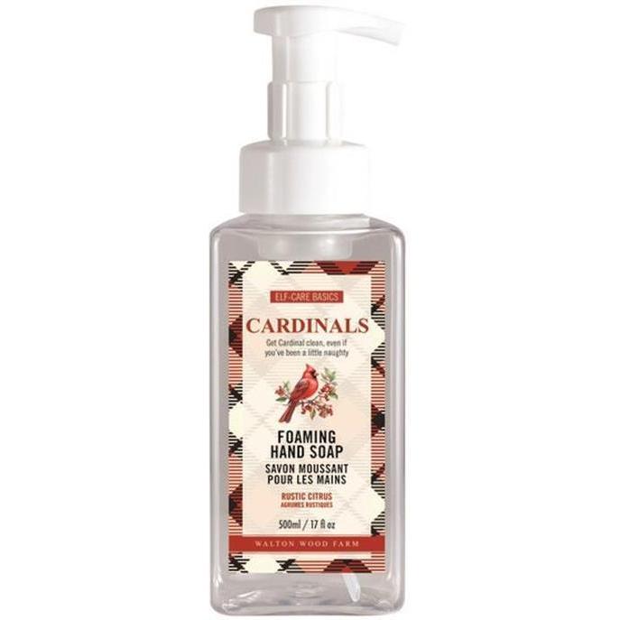 Cardinals Foaming Hand Soap - Rustic Citrus-Hand Soap-Balderson Village Cheese Store