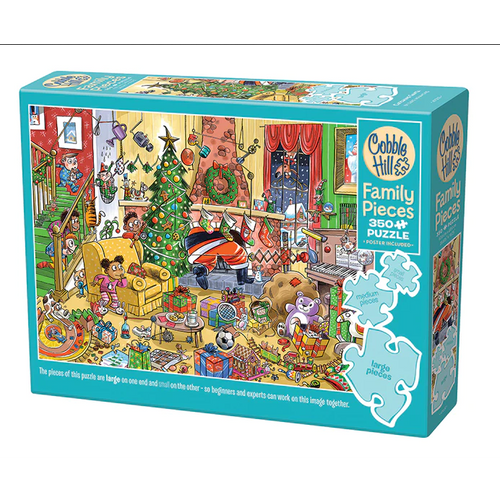Catching Santa (Family) Puzzle-Jigsaw Puzzles-Balderson Village Cheese Store
