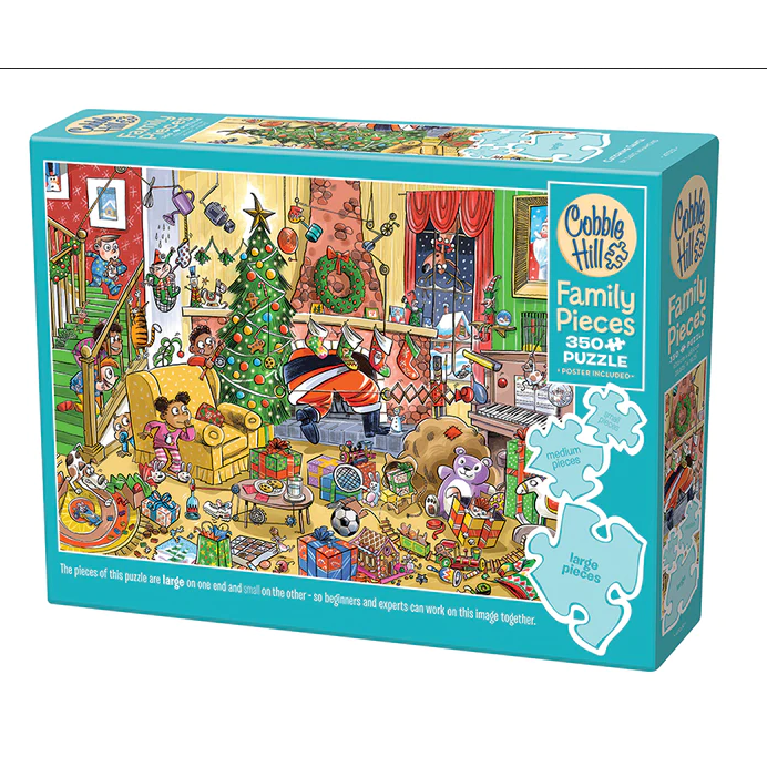 Catching Santa (Family) Puzzle-Jigsaw Puzzles-Balderson Village Cheese Store
