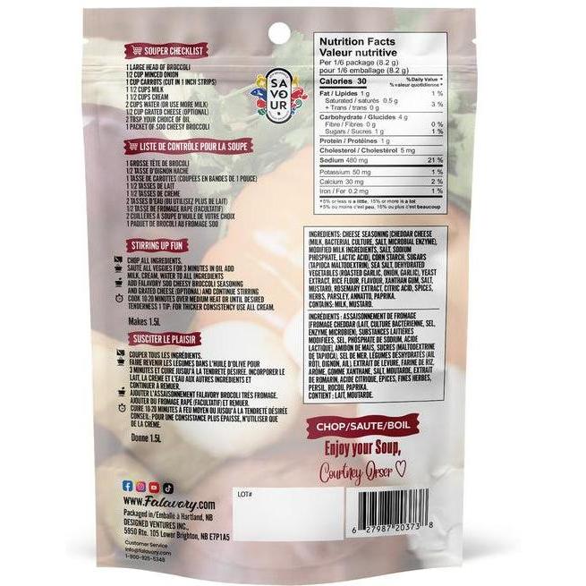 Cheesy Brocoli Soup Seasoning-Balderson Village Cheese Store