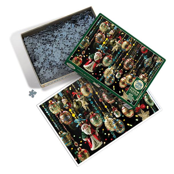 Christmas Ornaments Puzzle-Jigsaw Puzzles-Balderson Village Cheese Store