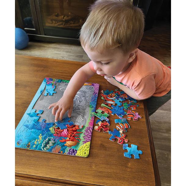 Clown Fish Gathering Tray Puzzle-Jigsaw Puzzles-Balderson Village Cheese Store
