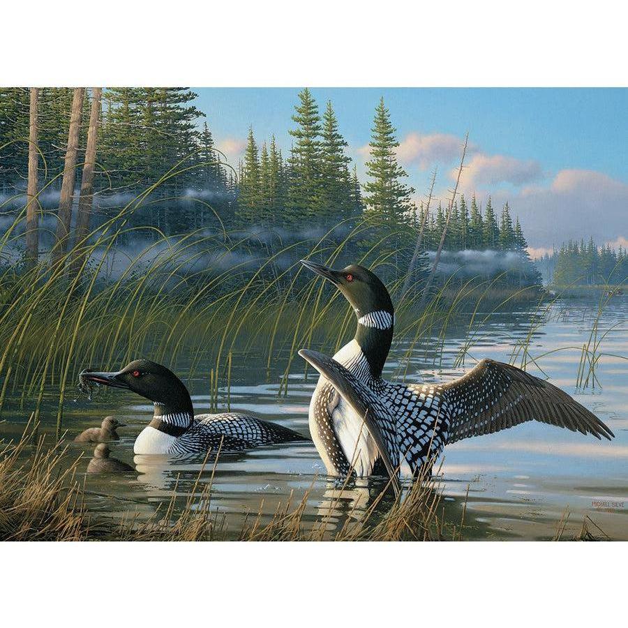 Common Loons Puzzle-Jigsaw Puzzles-Balderson Village Cheese Store