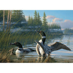 Common Loons Puzzle-Jigsaw Puzzles-Balderson Village Cheese Store