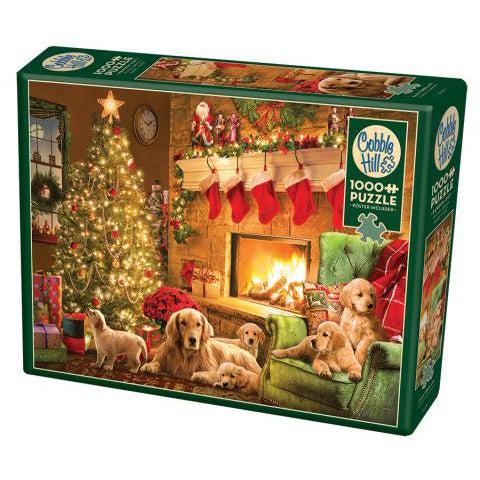 Cozy Fireplace Puzzle-Jigsaw Puzzles-Balderson Village Cheese Store