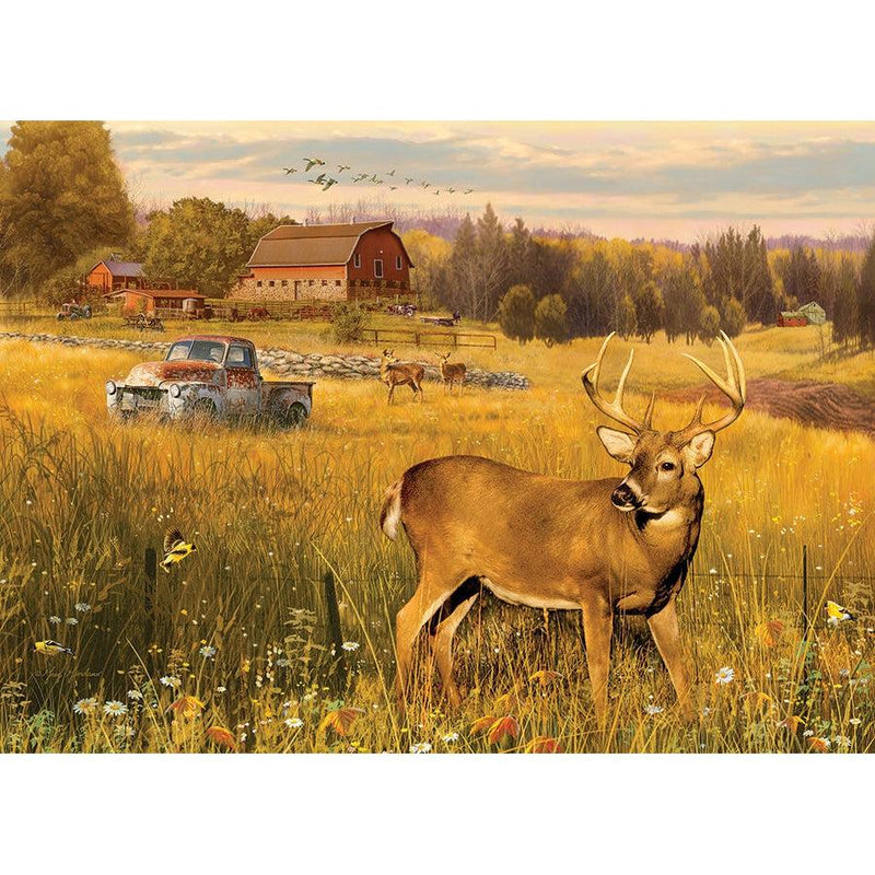 Deer Field Puzzle-Jigsaw Puzzles-Balderson Village Cheese Store