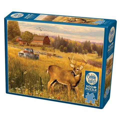 Deer Field Puzzle-Jigsaw Puzzles-Balderson Village Cheese Store