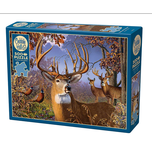 Deer and Pheasant Puzzle-Jigsaw Puzzles-Balderson Village Cheese Store