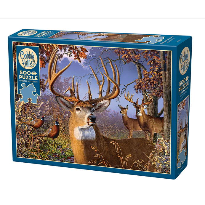 Deer and Pheasant Puzzle-Jigsaw Puzzles-Balderson Village Cheese Store