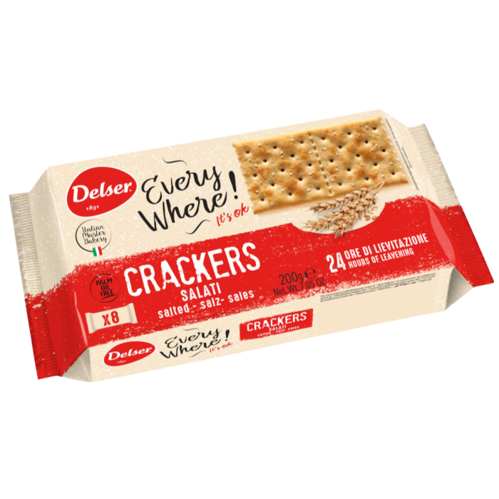 Delser Cracker Salted Tops