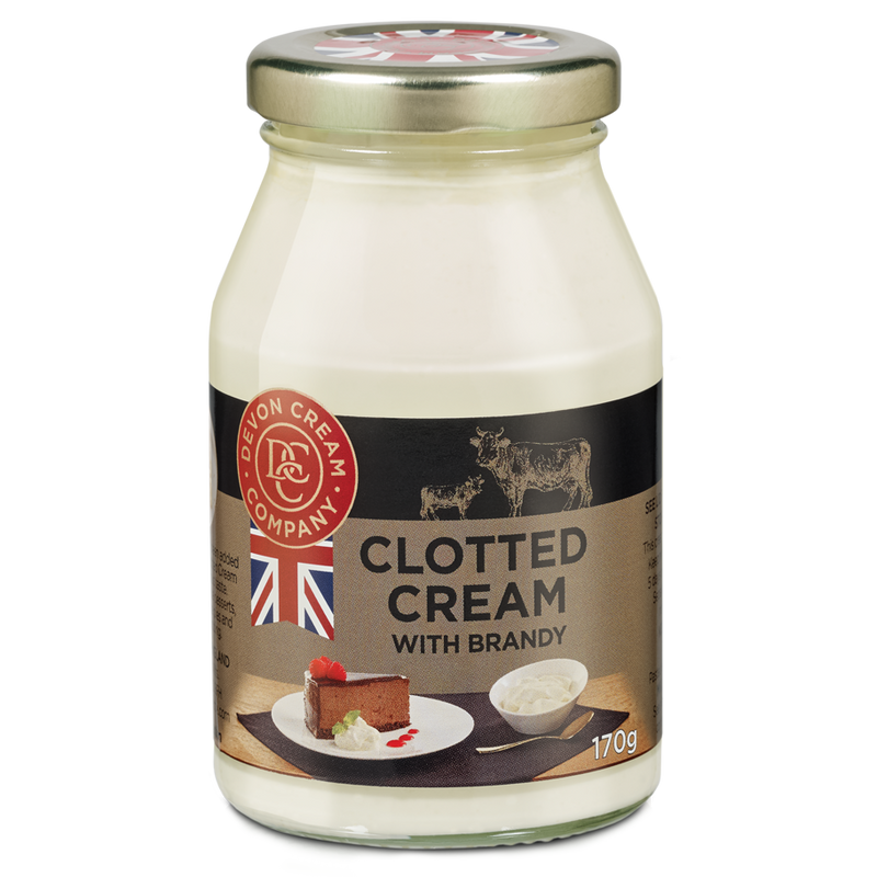 Devon Cream Company Clotted Cream with Brandy