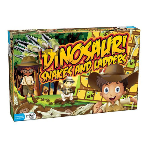 Dinosaur Snakes & Ladders Game-For the Home-Balderson Village Cheese Store