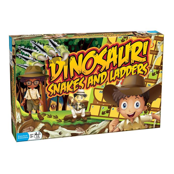 Dinosaur Snakes & Ladders Game-For the Home-Balderson Village Cheese Store